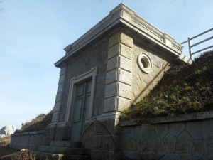 Hochreservoir Pleystein Seitenansicht